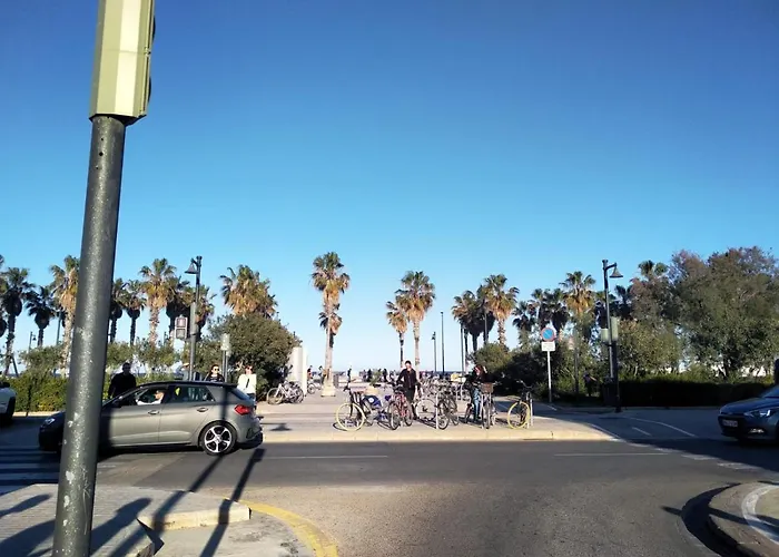 Nuevo Estudio A Metros De La Playa, Con Terraza Y Zonas Comun 3C