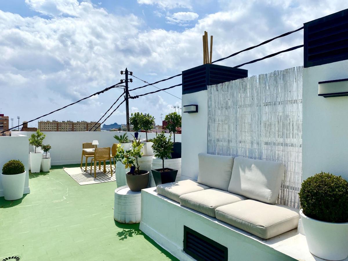 Appartement Nuevo Estudio A Metros De La Playa, Con Terraza Y Zonas Comun 3c Valence